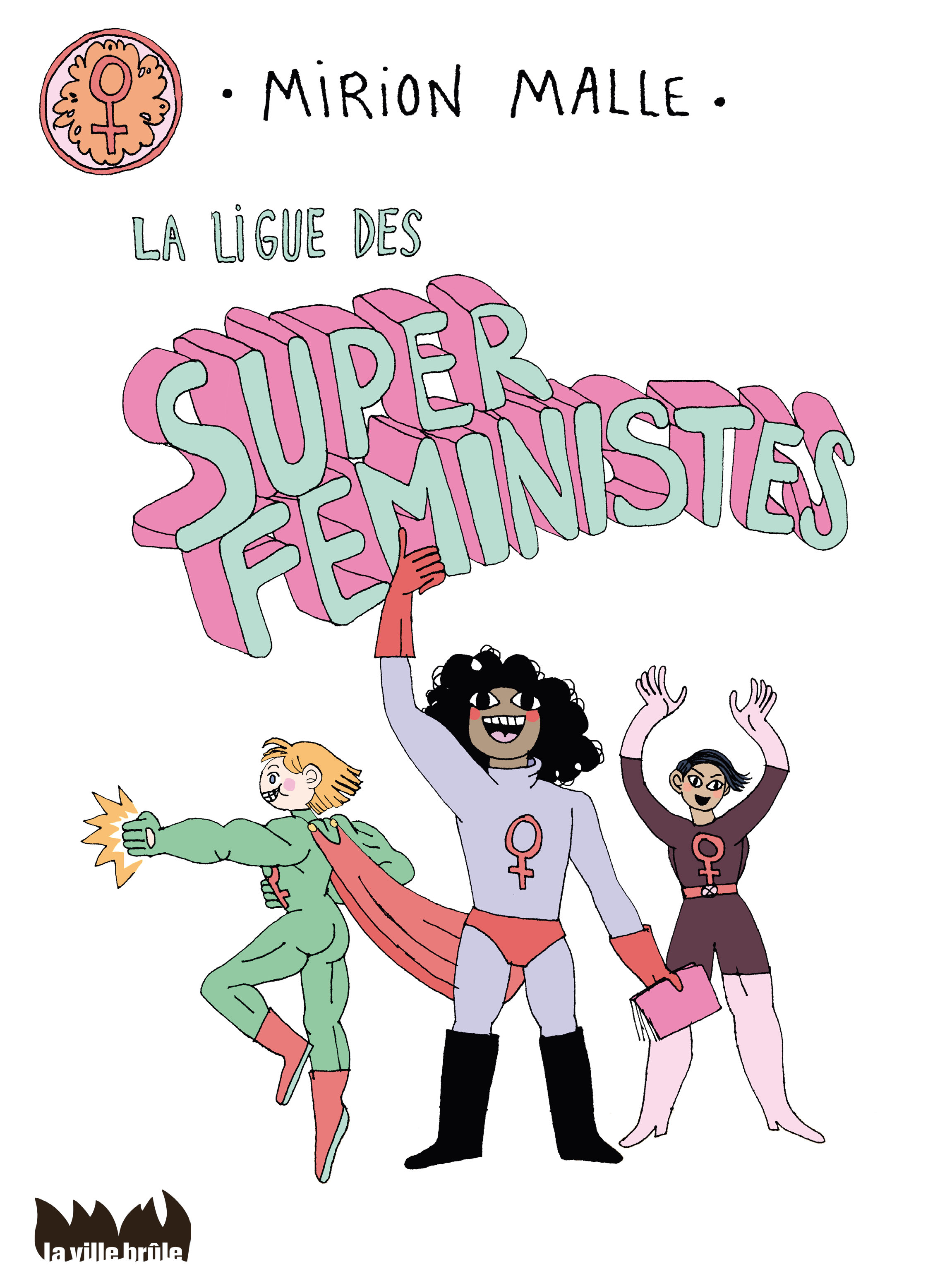 Couverture de la BD La ligue des super féministes